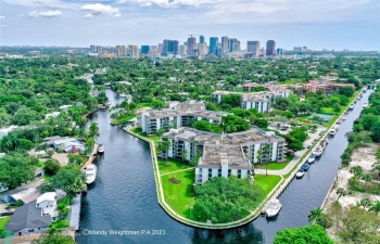 River Reach Island looking East toward Downtown