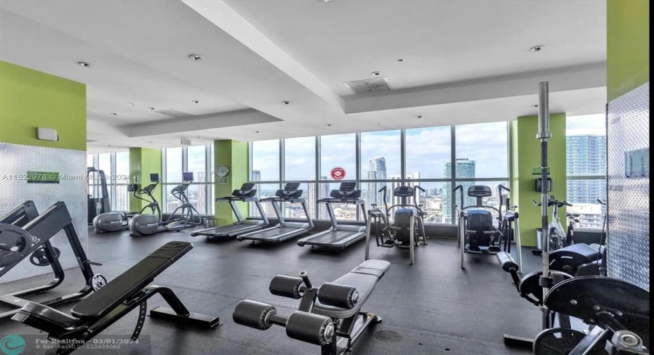 Rooftop Gym & Sauna Stunning Views