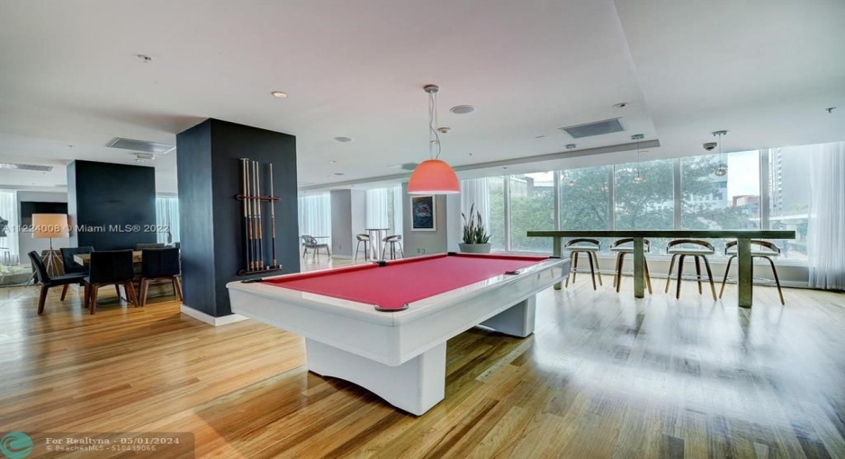 Billiard & Media Room (2nd Floor)