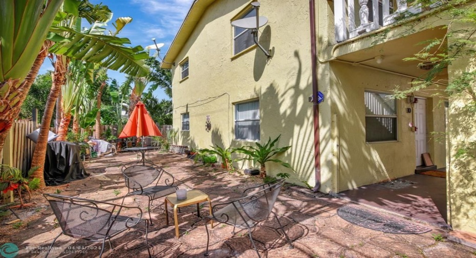 community courtyard