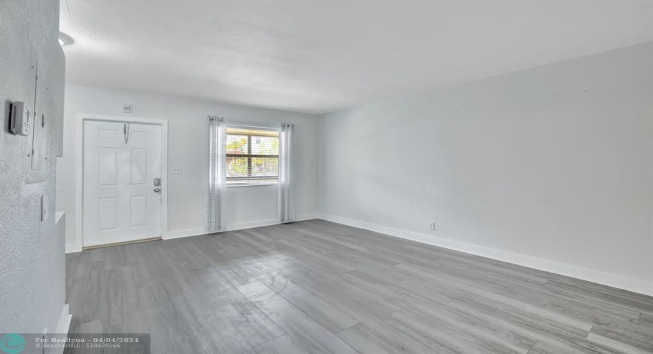 dining/living area...fresh paint and new floors