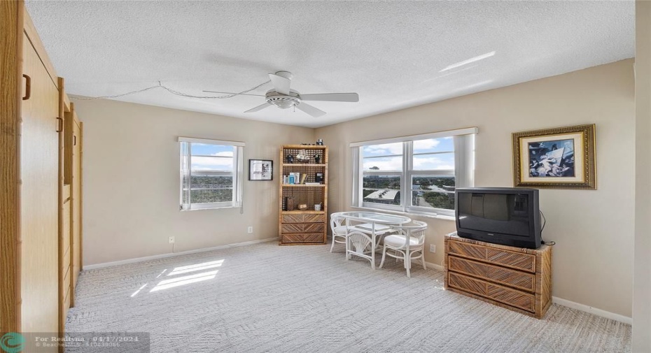 Secondary Bedroom with closed murphy bed