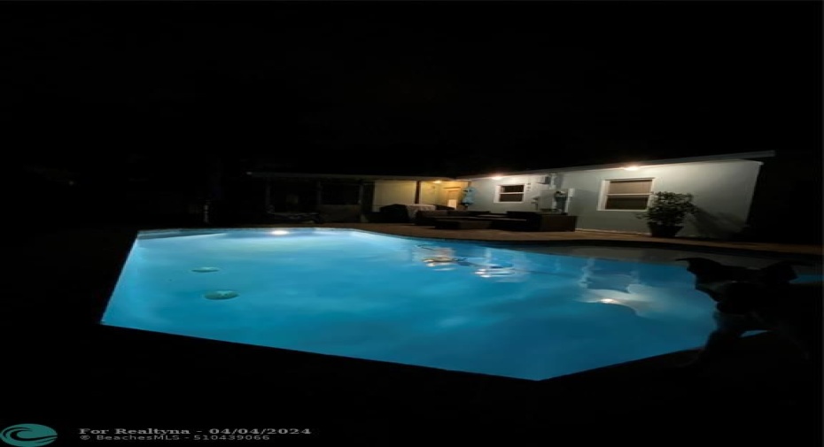 Evening Pool Time