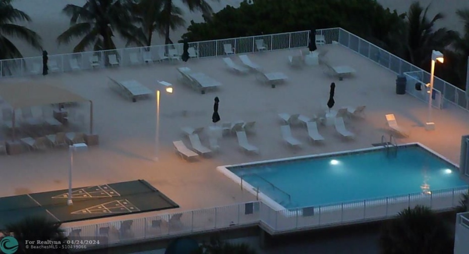 Pool at Night