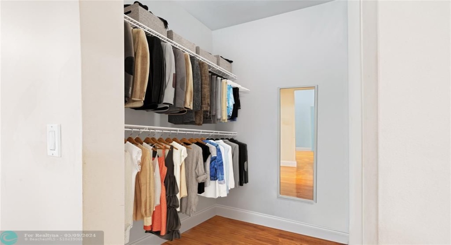 East closet.