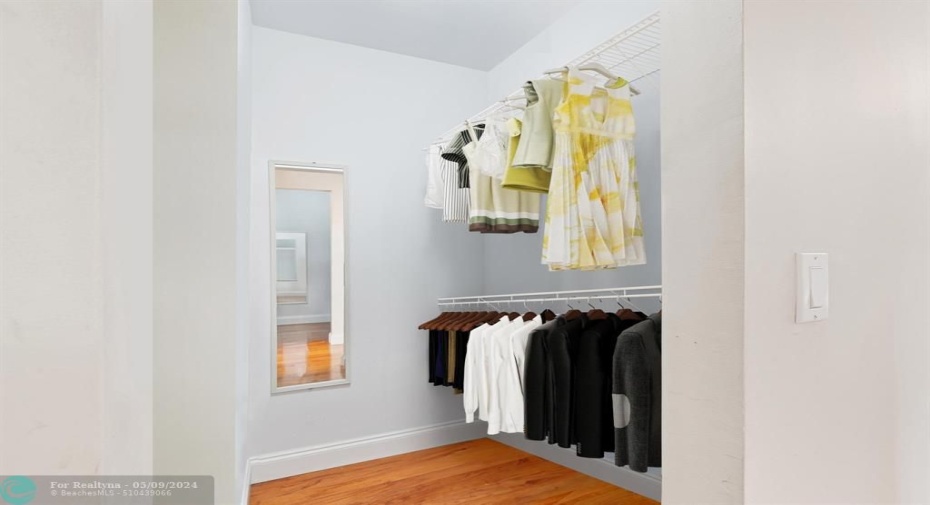West closet.