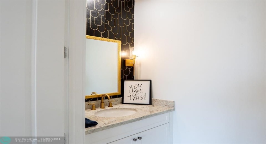 Half Bath.