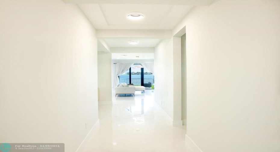 Entrance into the Home.