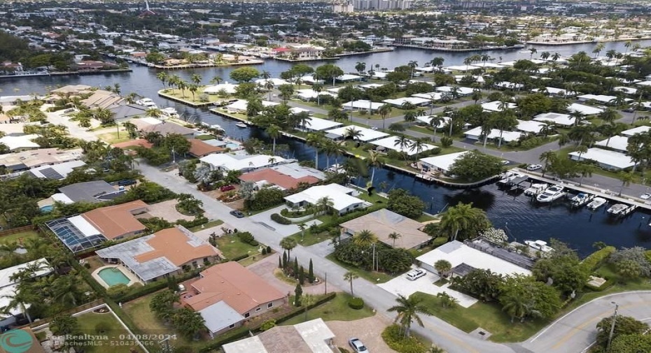 Aerial View Northwest