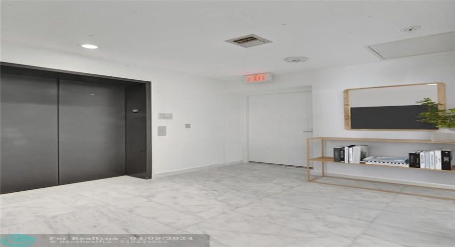 Privaye foyer entrance