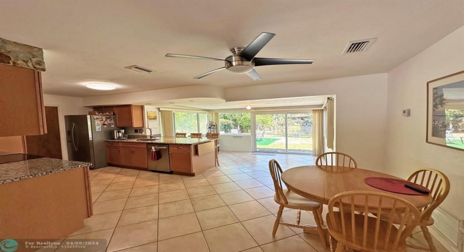 Dining Room and Kitchen