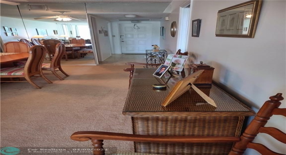 Living Area to Front Door