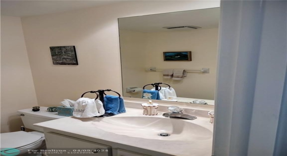 Half Bath in Foyer