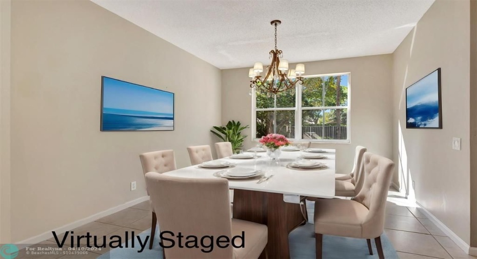 Virtually staged to help envision the space