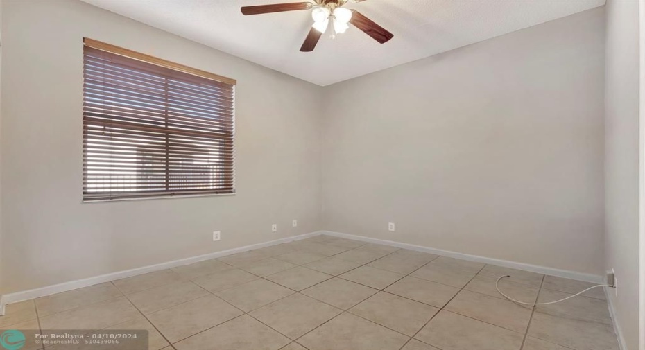 Bedroom #5 on 1st floor. Has an adjoining bathroom.