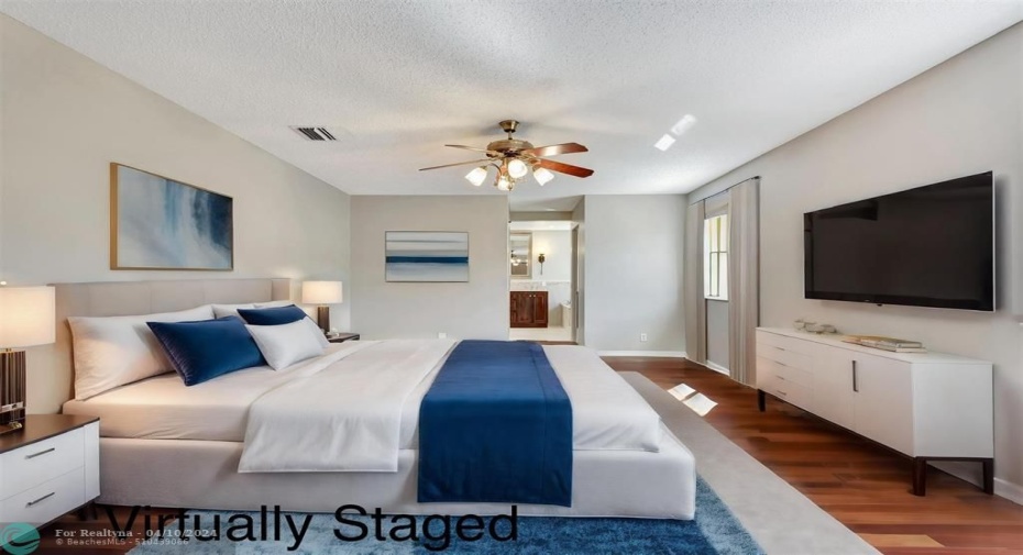 Virtually staged to help envision the space