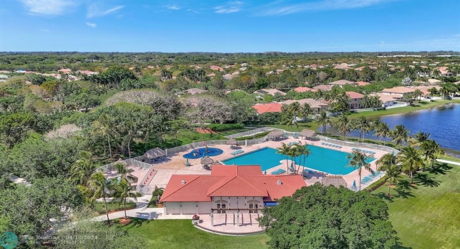 Clubhouse and community pools