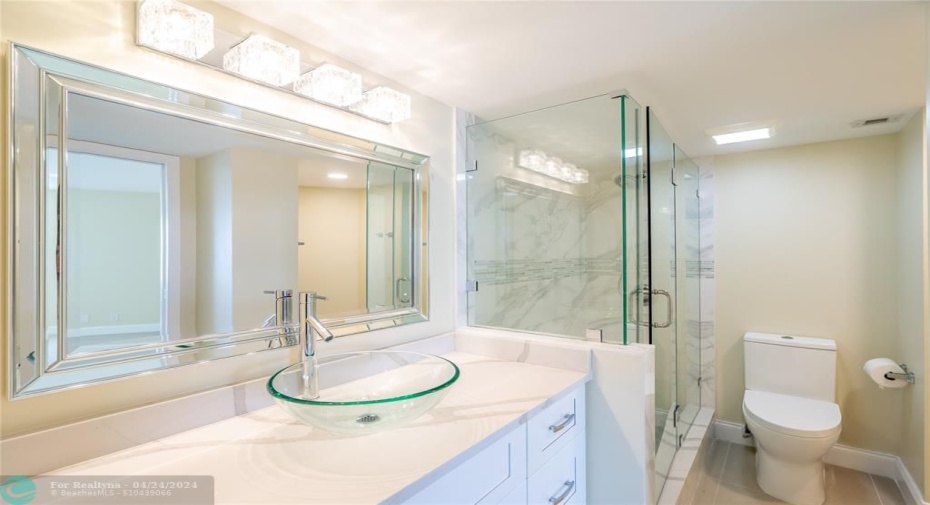 Master bathroom