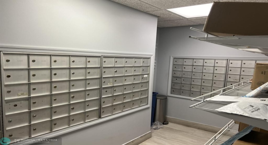 Mail room