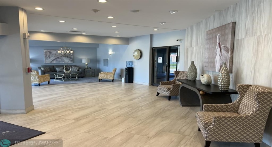 Lobby and office