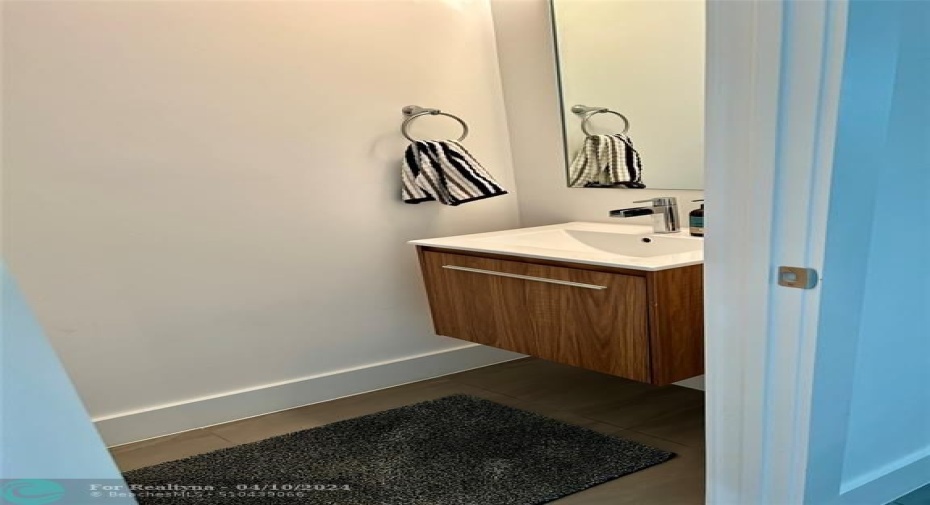 Lower level Powder Room