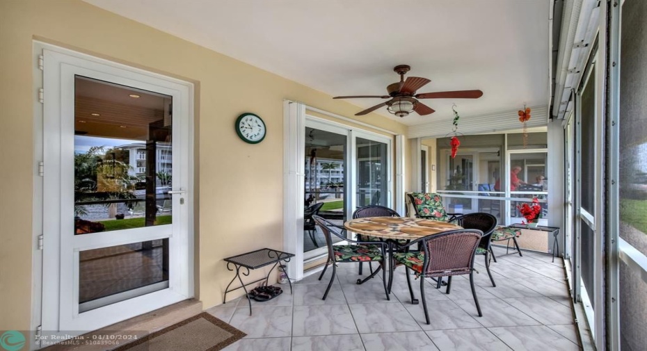 Front Screened Patio