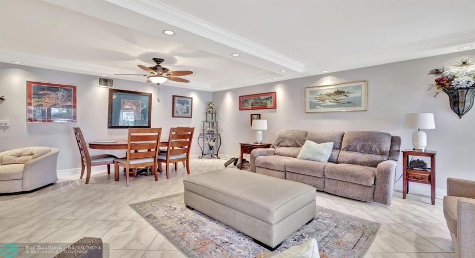 The Main Living Area is a spacious size.