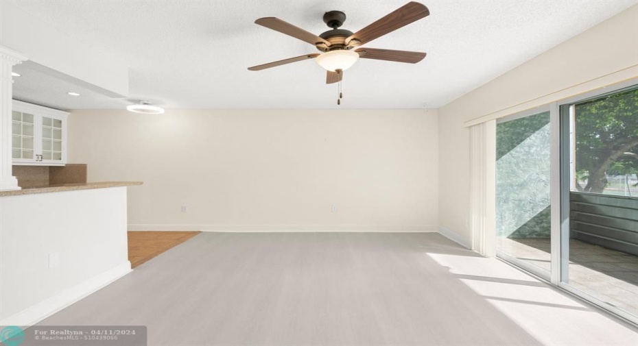 View of Dining Room from Living Room