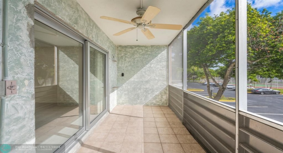 Screened in Patio