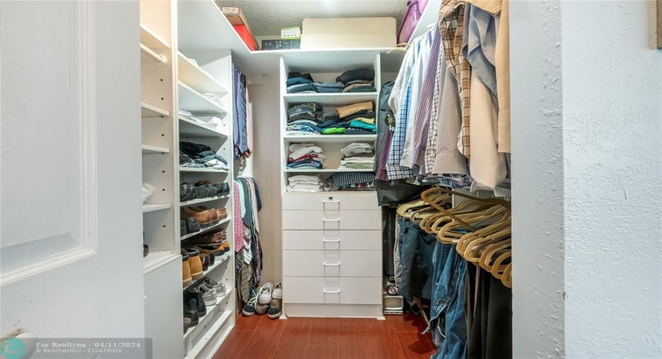 Master Closet 1