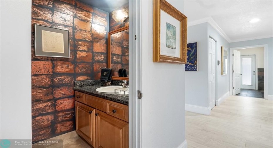Half bathroom