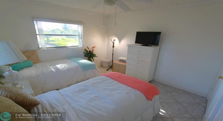 Double Windows in both Bedrooms