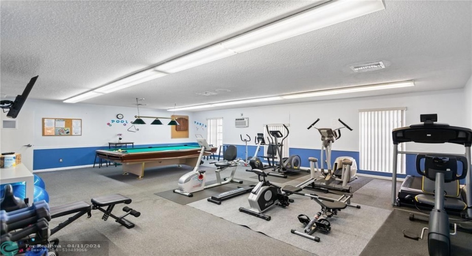 Exercise  & Billiard Room