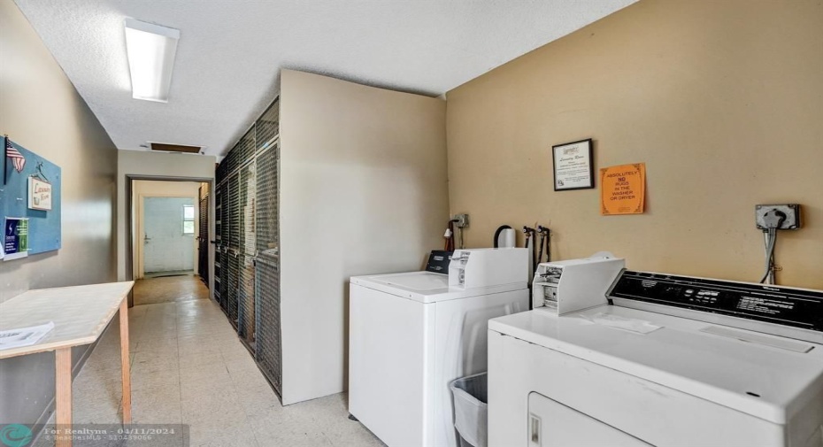 Laundry Facilities