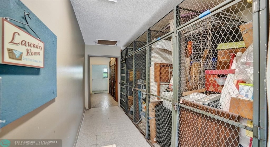Storage Facility for Unit Owners