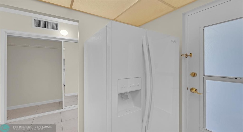 newer refrigerator