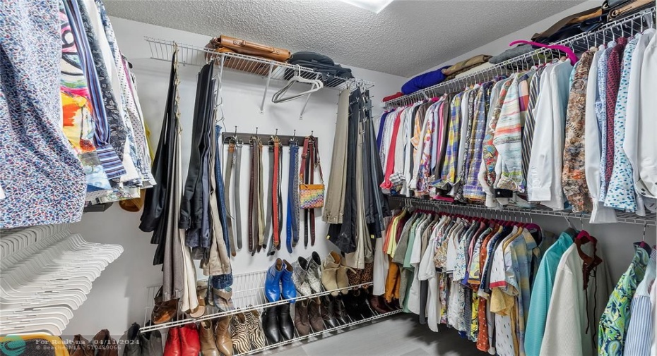 Large Primary Closet
