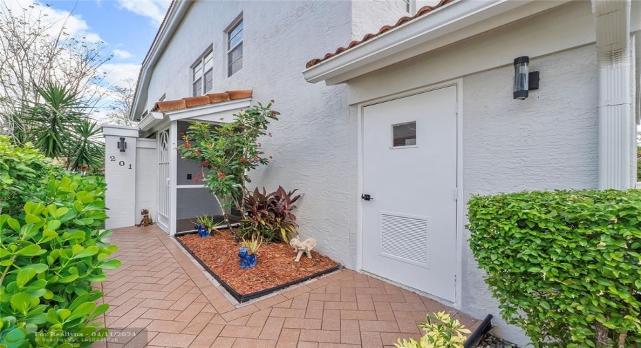 Private Entry w/ Separate Storage Room