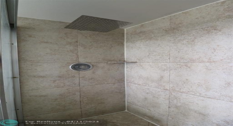 Shower in Master Bathroom