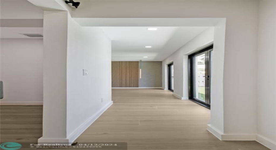 Hall to primary bedroom