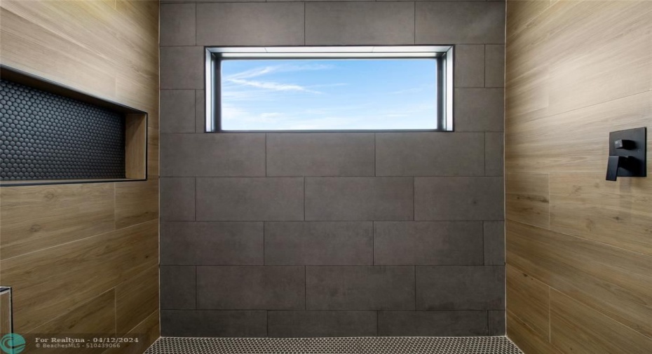 Huge shower in primary bath