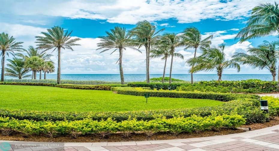 gardens near beach