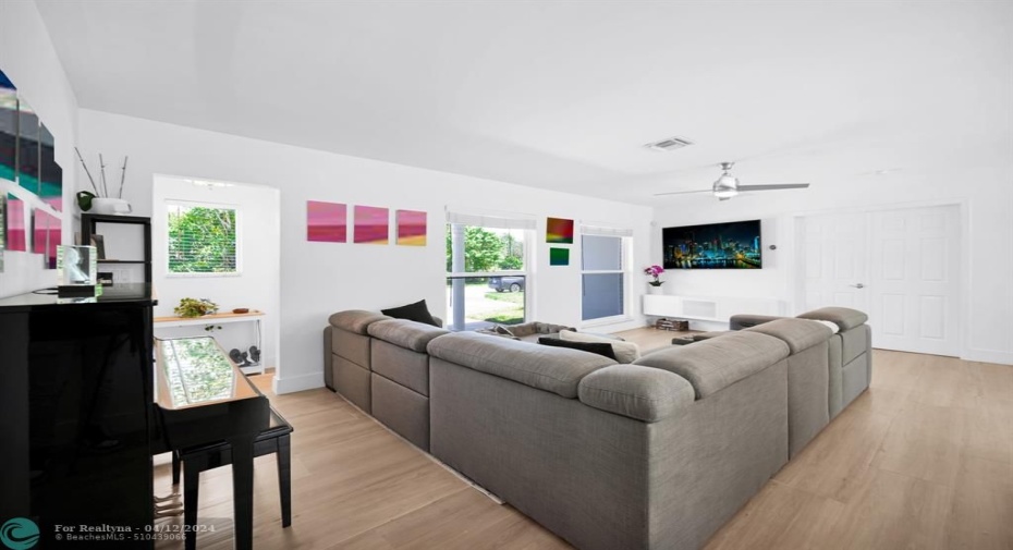 Spacious Living Area