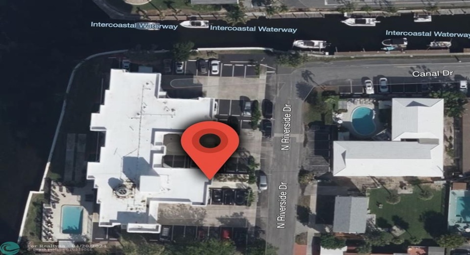 Location of Unit on 6th Floor facing East towards Ocean & Lighthouse