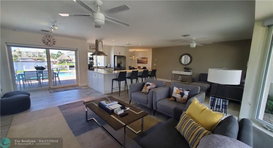 water views from all rooms except one guest bedroom