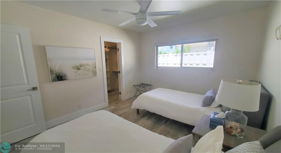 angle view guest bedroom