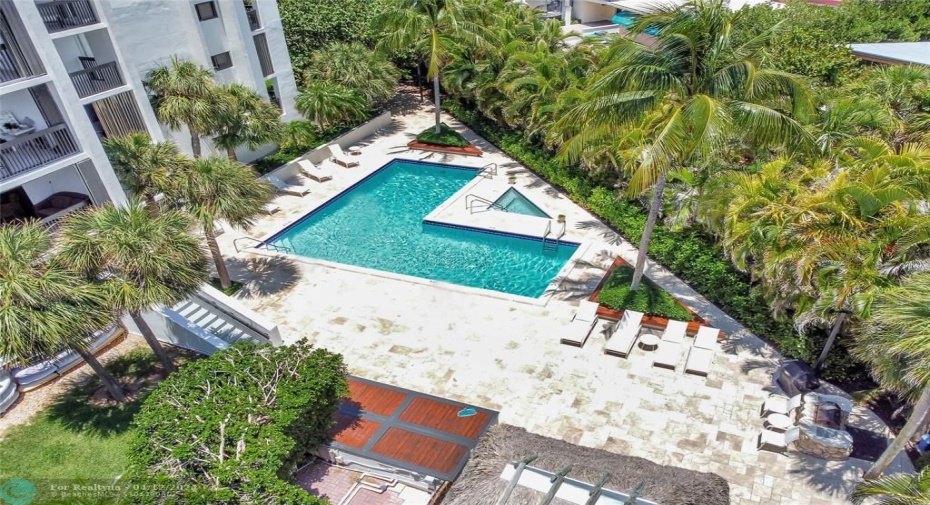 Salt Water heated pool & Jacuzzi