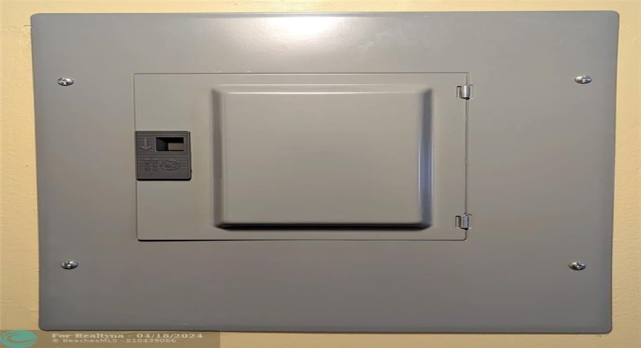 New electric panel