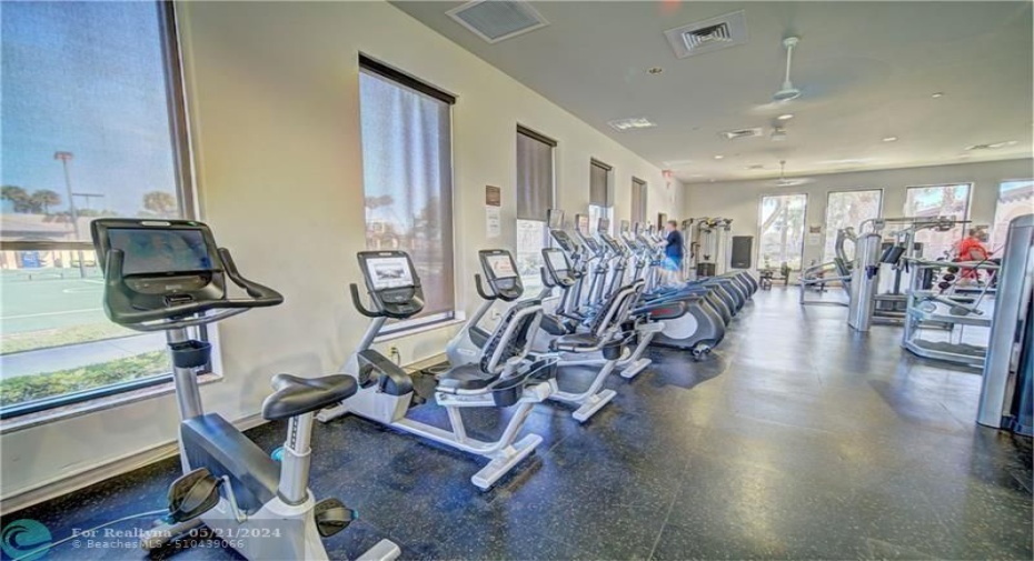 Large Clubhouse Gym