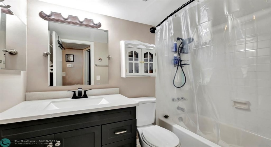 Updated bathroom